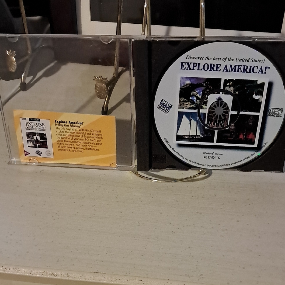Explore America! CD - Black